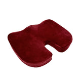 Non Slip Seat Cushion - Non Slip Bottom High Resilience Memory Foam Coccyx Seat Cushion Pad Support Pillow Sciatica and Pain Relief