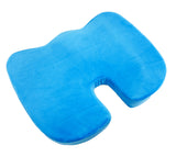 Non Slip Seat Cushion - Non Slip Bottom High Resilience Memory Foam Coccyx Seat Cushion Pad Support Pillow Sciatica and Pain Relief