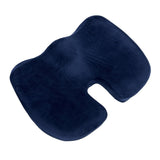 Non Slip Seat Cushion - Non Slip Bottom High Resilience Memory Foam Coccyx Seat Cushion Pad Support Pillow Sciatica and Pain Relief