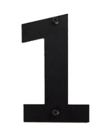 12 inch Black Metal Numbers Wrought Iron Large Business Street Address Plaque