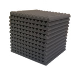 48 Pack 1 inch Acoustic Foam Panels Tiles Wall Record Studio Soundproof 12"x 12"x 1"