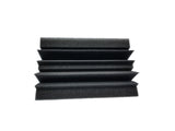 12 Pack Acoustic Foam Bass Trap Studio Home Soundproofing Corner Wall 10" x 5" x 5"