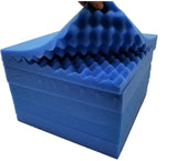 36 Packs Premium Quality Acoustic Foam Egg Crate Panel Studio Wall Tile 12" x 12" x 1.5"
