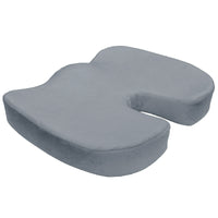 Non Slip High Resilience Memory Foam Coccyx Seat Cushion Pad Support Pillow Sciatica and Pain Relief
