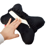 2 packs Soft Memory Foam Bone Shaped Pillow