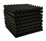 72 Packs Premium Quality Acoustic Foam Egg Crate Panel Studio Wall Tile 12" x 12" x 1.5"