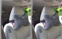 2 packs Memory Foam Dog Bone Shaped Pillow