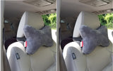 2 packs Memory Foam Dog Bone Shaped Pillow