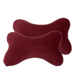 2 packs Soft Memory Foam Bone Shaped Pillow