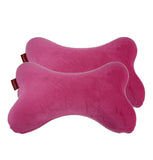 2 packs Soft Memory Foam Bone Shaped Pillow