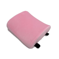 Cushion - Lumbar Back Cushion with Upgraded Velvet Cover and 2 Adjustable Straps