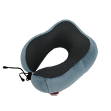 Memory Foam Two Tone Neck Pillow with Breathable Magnetic Therapy Cover