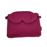 Small Portable Memory Foam Pillow with Eye Mask Set Travel Home Office 11x8x3.6"