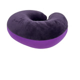 Micro Bead U Shaped Travel Pillows - Solid Color