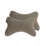 2 packs Memory Foam Dog Bone Shaped Pillow