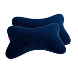 2 packs Memory Foam Dog Bone Shaped Pillow