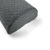 Memory Foam Half Moon Shaped Bolster Pillow for Neck Legs Knee Lumbar Feet Sleep