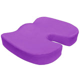 Non Slip High Resilience Memory Foam Coccyx Seat Cushion Pad Support Pillow Sciatica and Pain Relief