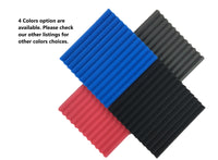 48 Pack 1 inch Acoustic Foam Panels Tiles Wall Record Studio Soundproof 12"x 12"x 1"