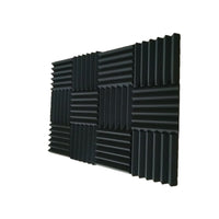 12 Pack 2 inch Acoustic Foam Panels Tiles Wall Record Studio Soundproof 12"x 12"x 2"