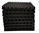 8 Packs Premium Quality Acoustic Foam Egg Crate Panel Studio Wall Tile 12" x 12" x 1.5"