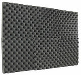 36 Packs Premium Quality Acoustic Foam Egg Crate Panel Studio Wall Tile 12" x 12" x 1.5"