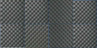 8 Packs Premium Quality Acoustic Foam Egg Crate Panel Studio Wall Tile 12" x 12" x 1.5"
