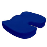 Premium High Resilience Memory Foam Coccyx Seat Cushion Pad Support Pillow Sciatica and Pain Relief