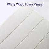 3D Wood Foam Wallpaper Tiles Panels Peel & Stick Self Adhesive Panels