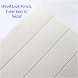 3D Wood Foam Wallpaper Tiles Panels Peel & Stick Self Adhesive Panels